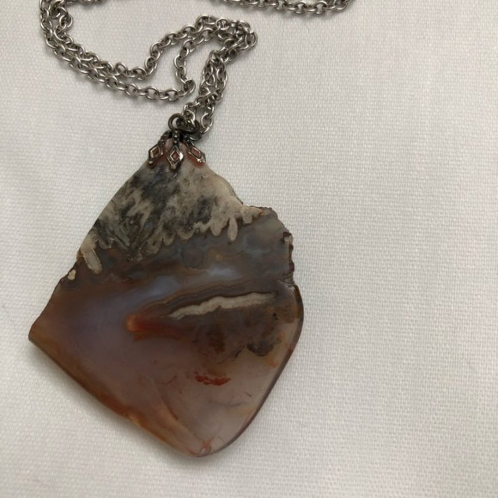 2 Colorado polished natural rock necklaces - Picture 3 of 6